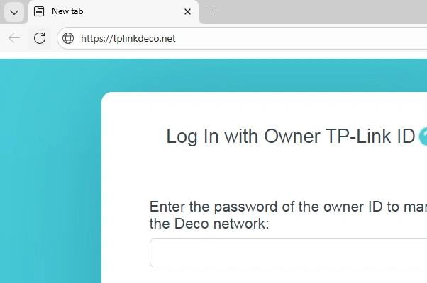 TP Link Deco Web Login